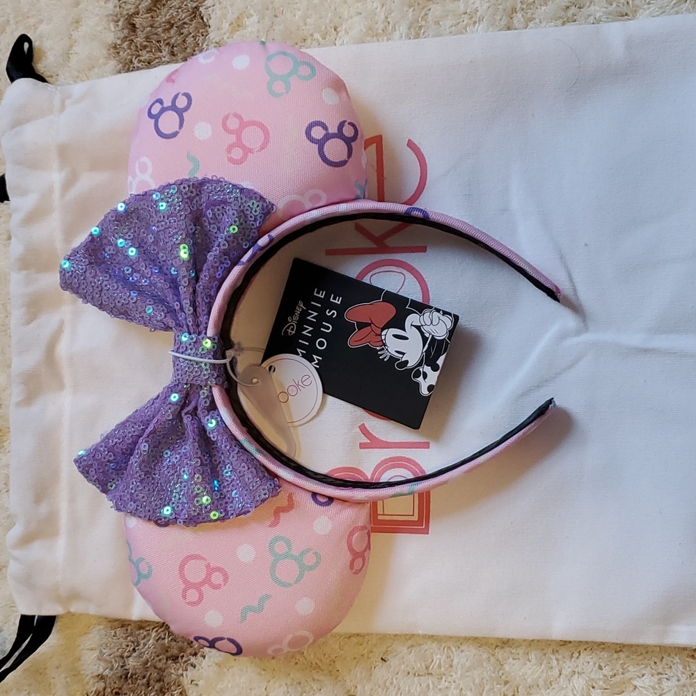 NWT Pink Mickey/Minnie Ears